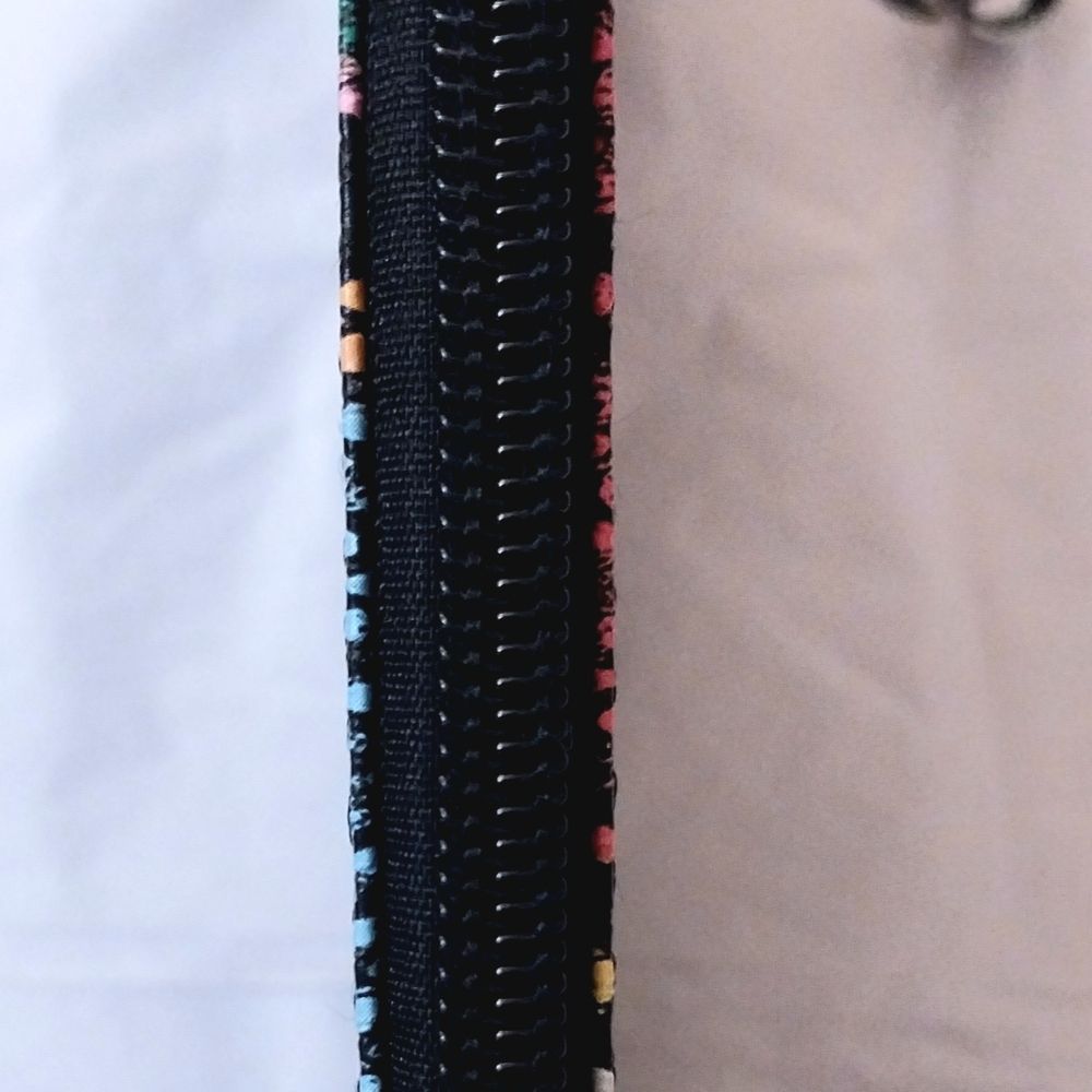 Multicolor Snakeskin Clutch - Picture 6 of 7